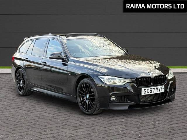 BMW 3 Series 3.0 335d M Sport Touring Auto xDrive Euro 6 (s/s) 5dr Estate Diesel Black