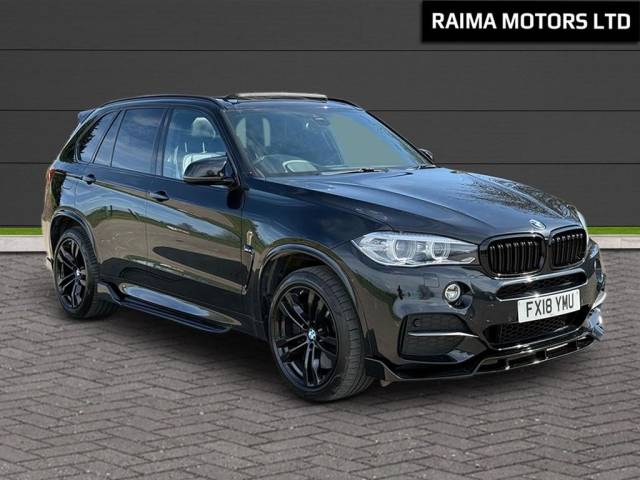 BMW X5 3.0 M50d Auto xDrive Euro 6 (s/s) 5dr SUV Diesel Black