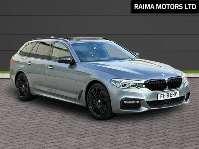BMW 5 Series 3.0 530d M Sport Touring Auto xDrive Euro 6 (s/s) 5dr Estate Diesel Blue