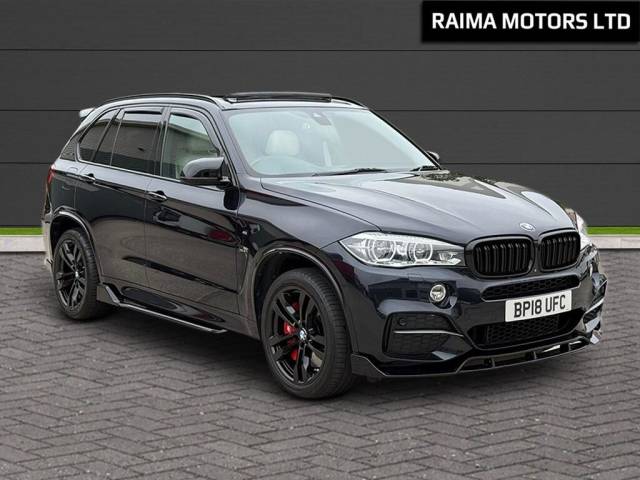 BMW X5 3.0 M50d Auto xDrive Euro 6 (s/s) 5dr SUV Diesel Black