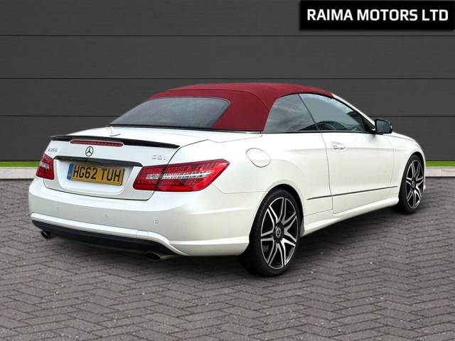 2012 Mercedes-Benz E Class 3.0 E350 CDI V6 BlueEfficiency Sport Cabriolet G-Tronic Euro 5 2dr