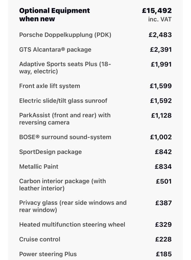 2018 Porsche 911 3.0T 991 Carrera GTS PDK Euro 6 (s/s) 2dr