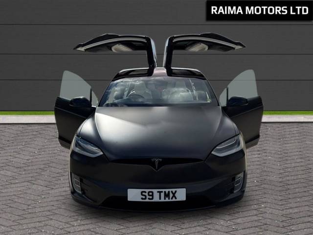 Tesla Model X 100D (Dual Motor) SUV 5dr Electric Auto 4WDE (417 bhp) Hatchback Electric White