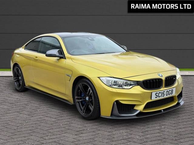 BMW M4 3.0 BiTurbo DCT Euro 6 (s/s) 2dr Coupe Petrol Yellow